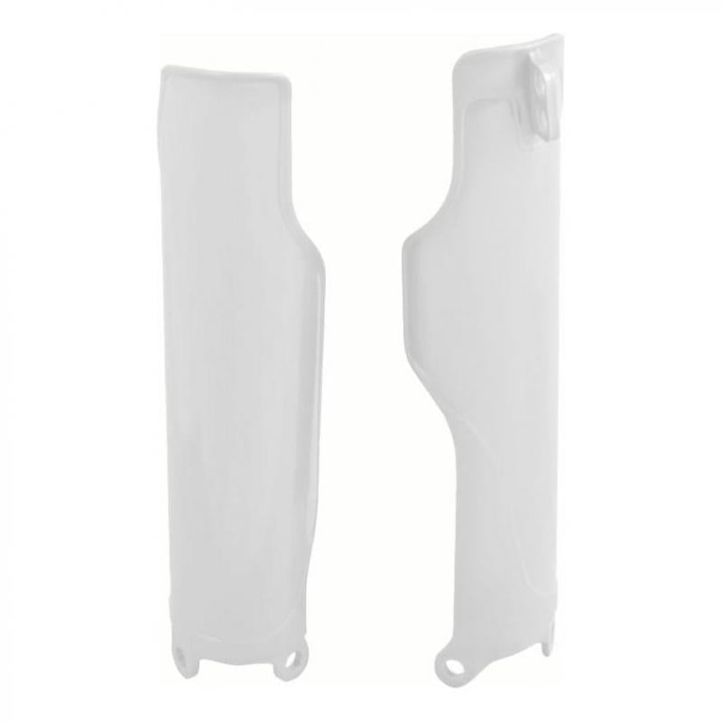 Protection de fourche RTech blanches pour Honda CRF 450 R 02-16