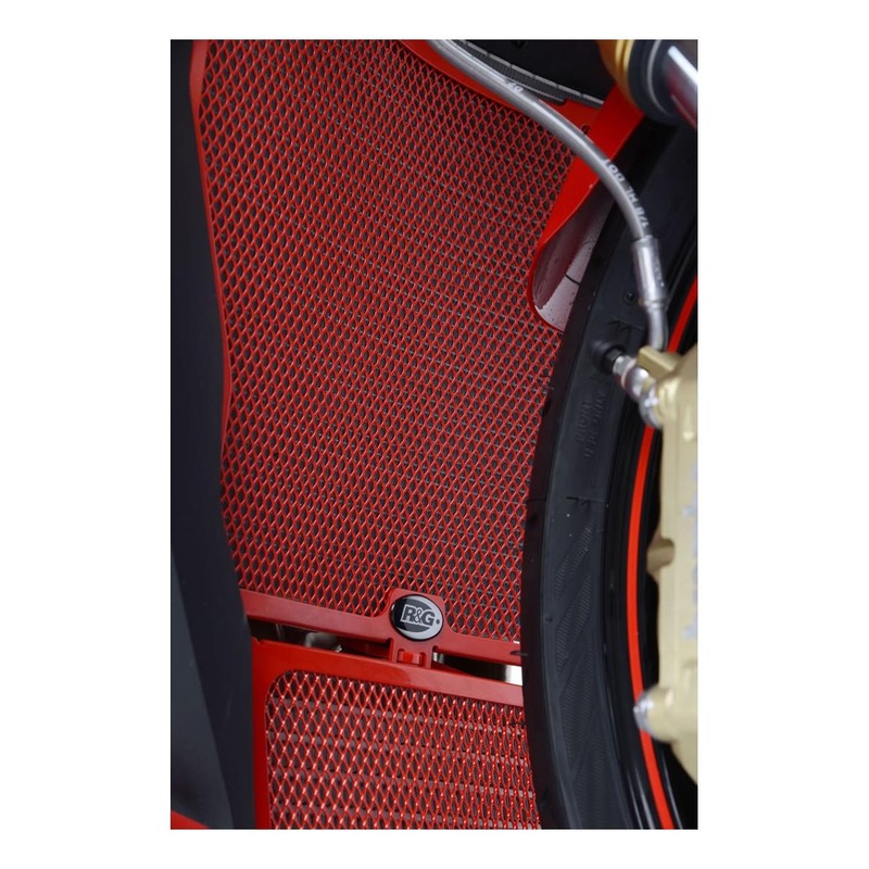Protection de radiateur R&G Racing couleur titane BMW S 1000 R 17-21