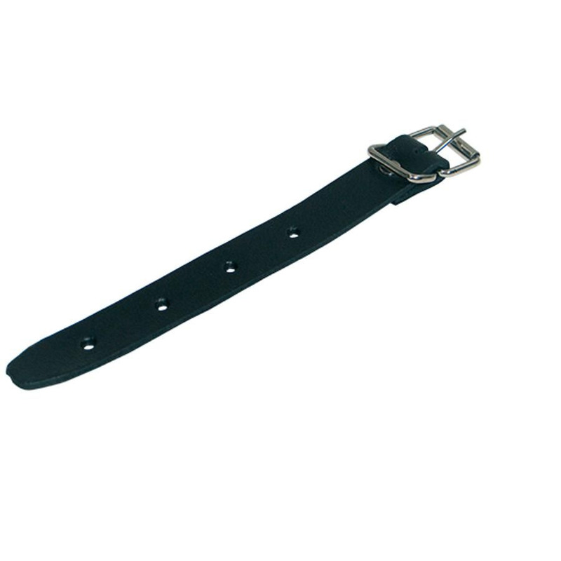 Sangle de sacoche de vélo Sporfabric effet cuir noir