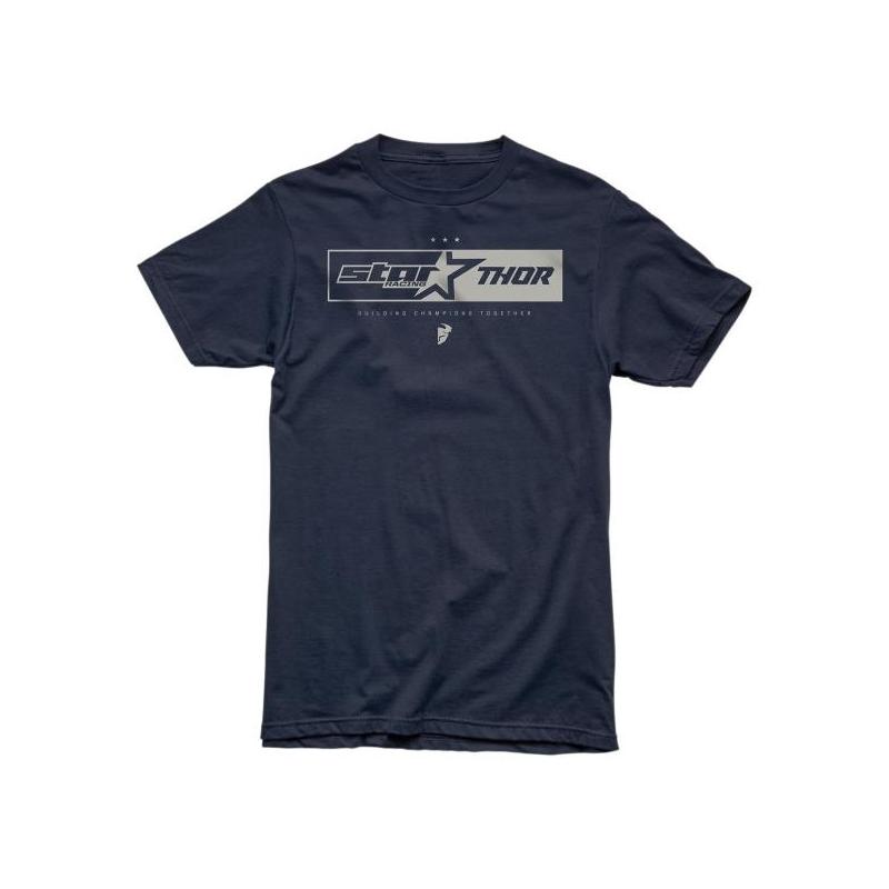 Tee-shirt Thor Star Racing bleu foncé- S