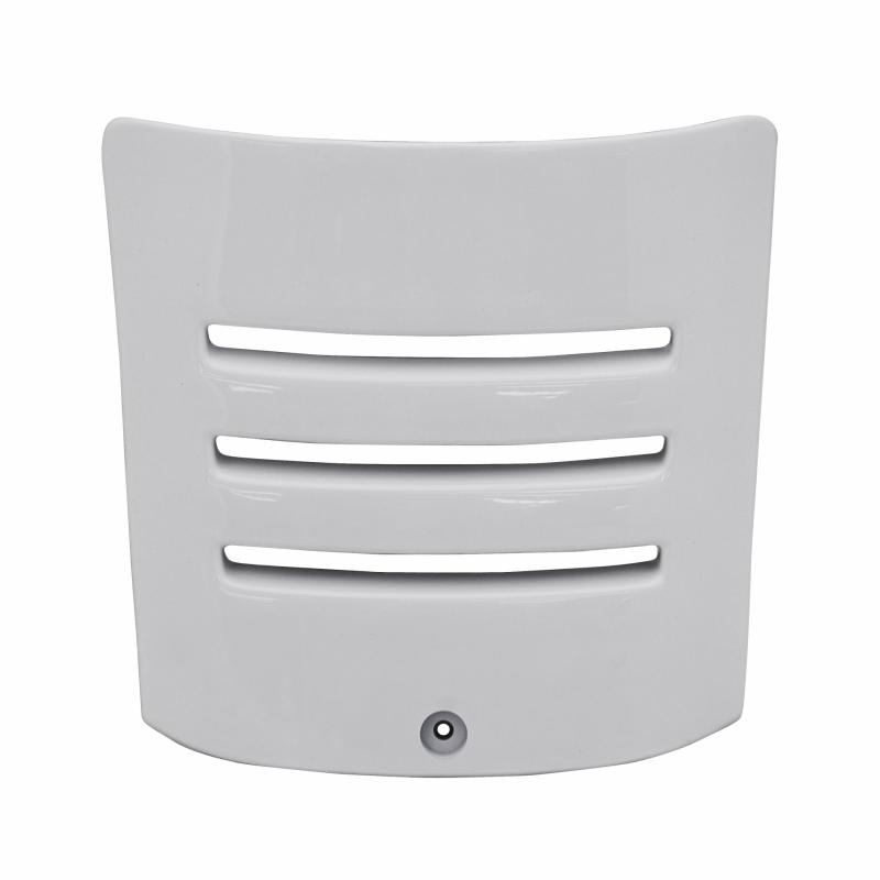 Trappe moteur Replay design blanc brillant pour Booster Spirit/BW's or