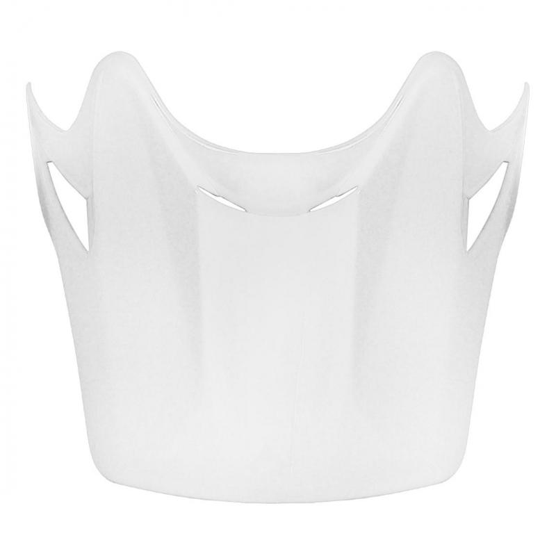 Visière casque cross enfant TNT helmets X2 blanc brillant uni