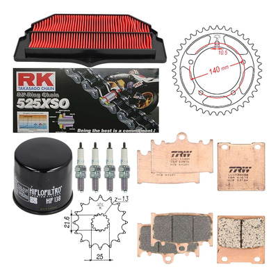 Kit entretien NF Prokit premium Suzuki GSX-R 750 2000-03