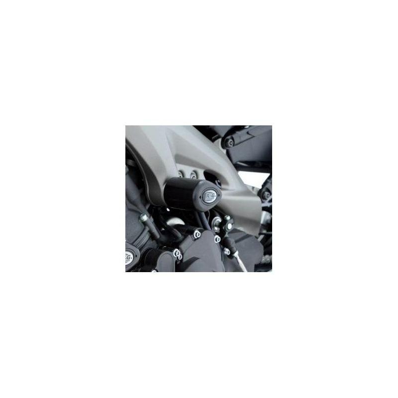 Tampons de protection R&G Racing Aero centrales noir Yamaha MT-09 13-18