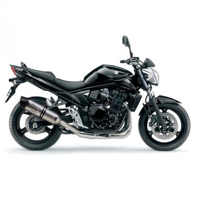 Silencieux Leovince LV One Evo inox casquette carbone pour Suzuki GSF 650 Bandit 07-15