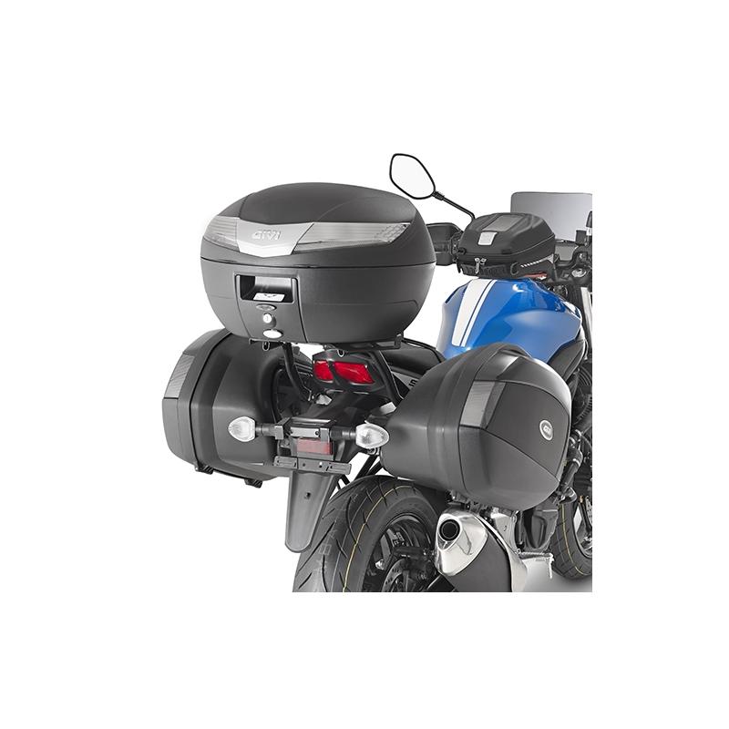 Supports de valises latérales Monokey Side Givi PLX Suzuki 650 SV 16-