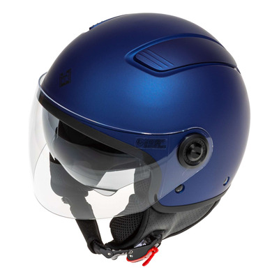 Casque jet Tucano Urbano El’Fan blue matt