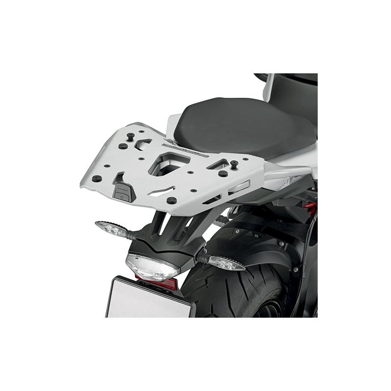 Support spécifique et platine en aluminium Kappa pour top case Monokey BMW S 1000XR 15-18