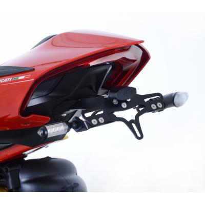 Support de plaque d’immatriculation R&G Racing noir Ducati V4 2018
