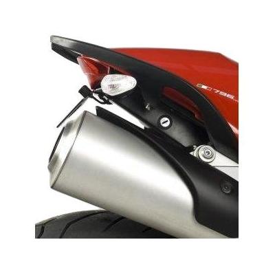 Support de plaque d’immatriculation R&G Racing noir Honda CBR 300 R 15-17