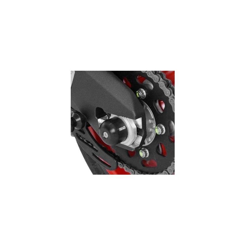 Tampons de bras oscillant R&G Racing noir Ducati Diavel 11-18