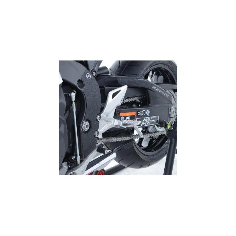 Adhésif anti-frottements R&G Racing noir platines repose-pieds Honda CBR 1000 RR 08-18