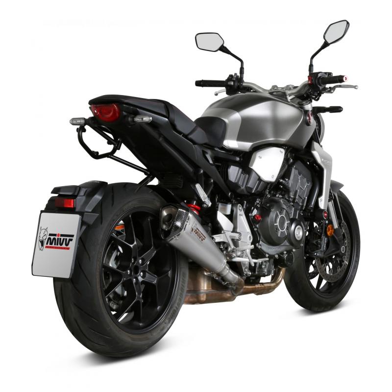 Silencieux Mivv Delta Race inox casquette carbone Honda CB 1000 R 19-2