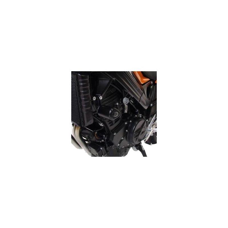 Tampons de protection R&G Racing Aero noir BMW F 800 R 10-14
