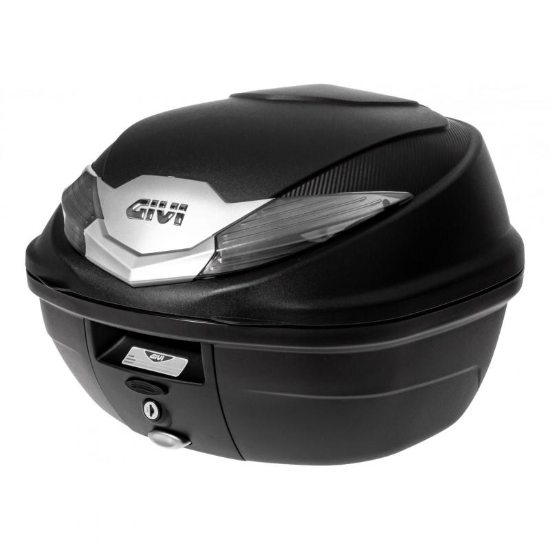 Top case Givi B360 Monolock 36L catadioptres fumés avec platine/kit f