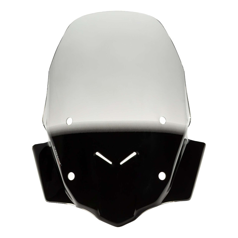 Pare-brise Ermax haute protection 48 cm Moto Guzzi V85 TT 19-24 clair