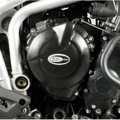 Couvre carter droit (embrayage) R&G Racing noir Triumph Tiger 800 11-17