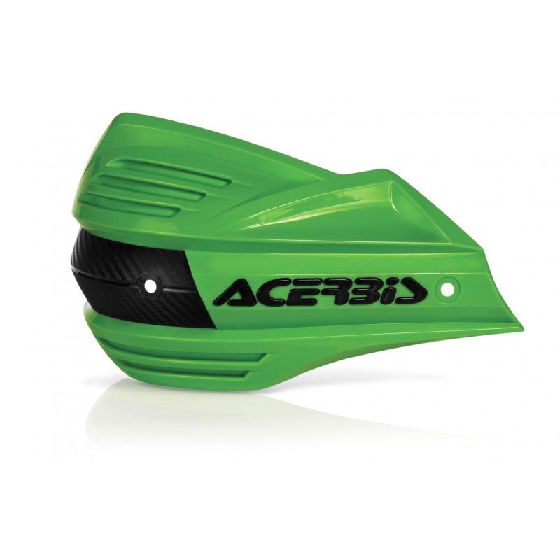 Plastiques de remplacement Acerbis pour protège-mains X-Factor Vert Brillant