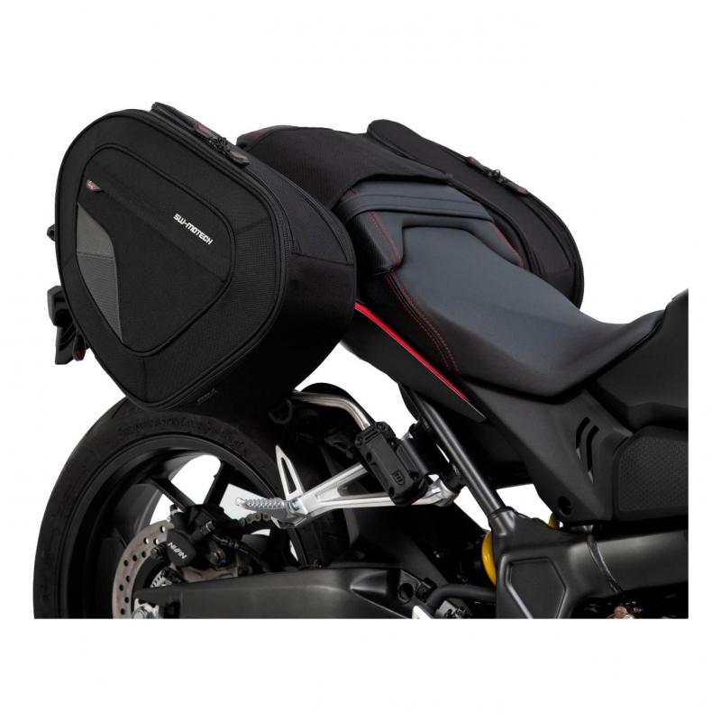 Sacoches latérales SW-Motech Blaze version haute noir / gris Honda CB