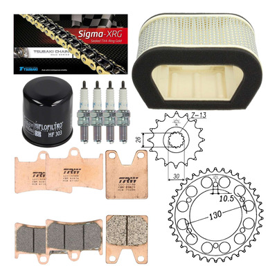 Kit entretien NF Prokit premium Yamaha YZF-R1 1000 1998-01