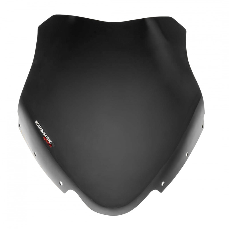 Pare-brise Ermax Sport 47 cm Suzuki Burgman 400i 06-16 noir foncé opaque