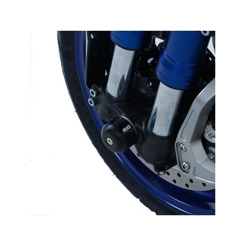 Tampons de protection de fourche R&G Racing noir Yamaha Niken 850 18-20
