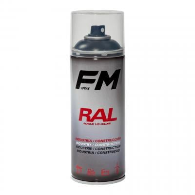 Bombe de peinture FM Spray Pro noir mat 400ml