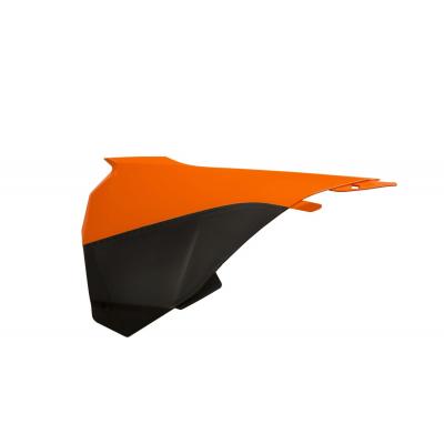 Cache de boîte à air Acerbis KTM 85 SX 13-17 Orange/Noir Brillant