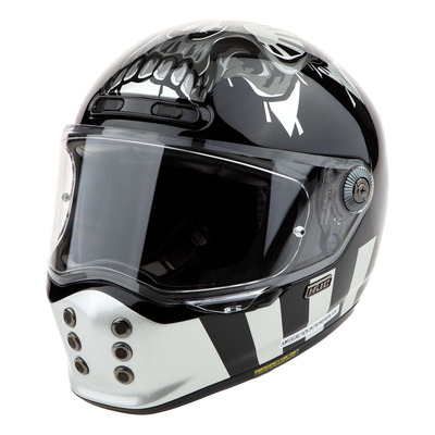 Casque intégral HJC V10 Crania MC5 noir/blanc brillant