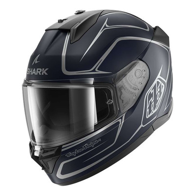 Casque intégral Shark D-Skwall 3 Drone blue/silver/blue
