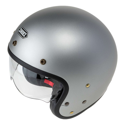 Casque jet Shoei J.02 Candy silver mat