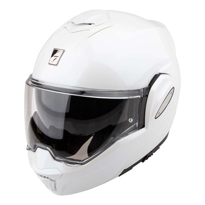 Casque modulable Scorpion Exo-Tech Evo Pro Solid blanc perle
