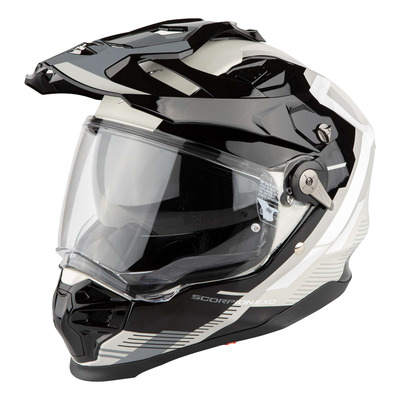 Casque Trail/Adventure Scorpion ADF-9000 Air Patrol noir/argent