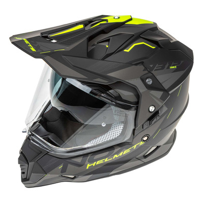 Casque trail Nox N312 Track noir mat/jaune