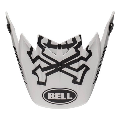 Casquette de casque cross Bell Moto-9 Flex Fasthouse WRWF blanc/noir/rouge