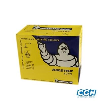 Chambre à air Michelin Street 140/90-15 valve coudée à 90°