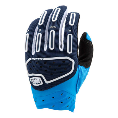 Gants cross 100 % Airmatic 2 bleu