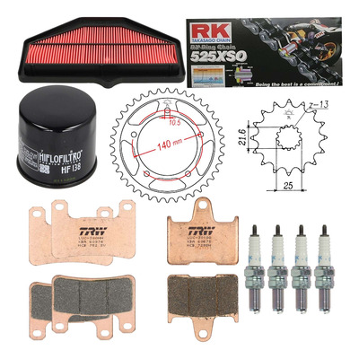 Kit entretien NF Prokit premium Suzuki GSX-R 600 2004-05