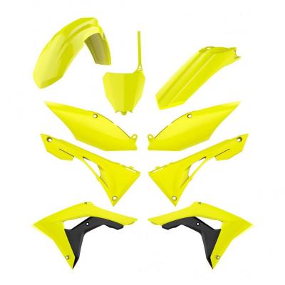 Kit plastique complet Polisport Honda CRF 250R 19-21 jaune fluo