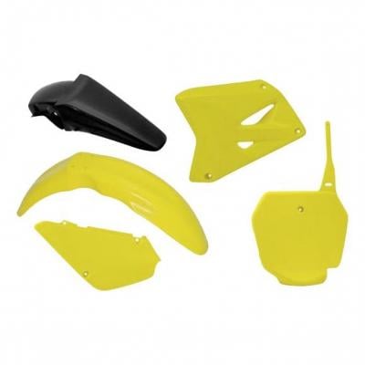 Kit plastique RTech Suzuki 85 RM 00-21 jaune/noir (couleur OEM 2016)
