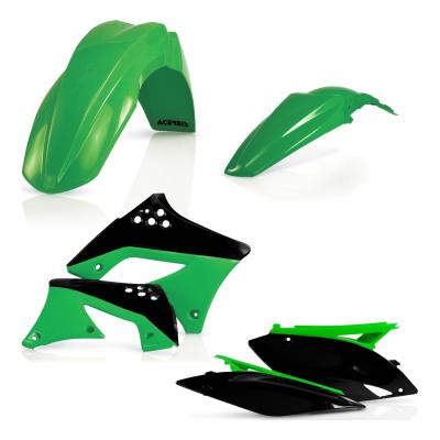 Kit plastiques Acerbis Kawasaki 250 KX-F 09-12 vert/blanc/noir (réplica 10)