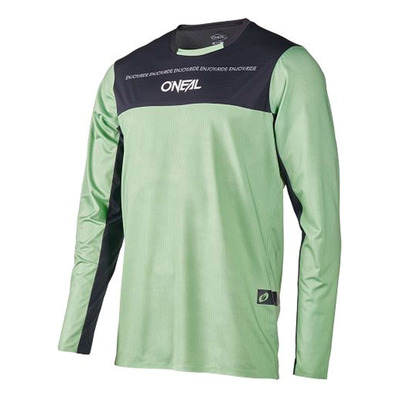 Maillot O'Neal Element Hybrid manche longues noir/menthe