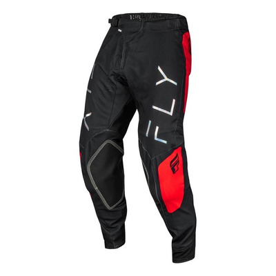 Pantalon cross Fly Racing Evo noir/rouge