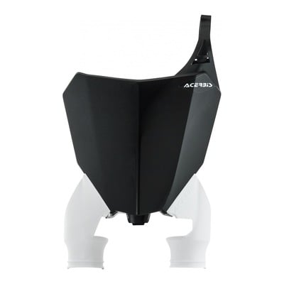 Plaque frontale Acerbis Raptor Honda CRF 450R 17-20 Noir/Blanc Brillant