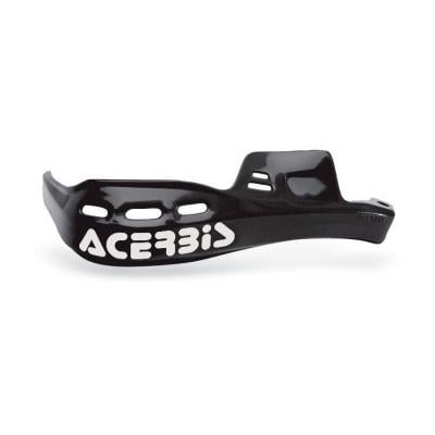 Plastiques de remplacement Acerbis pour protège-mains Rally Brush Noir Brillant