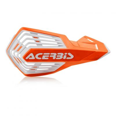Protège-mains Acerbis X-Future Orange/Blanc Brillant