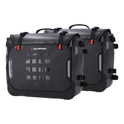 Sacoches latérales SW Motech Sysbag WP L 27-40 L noires support PRO Ducati Multistrada 1260 Enduro 1