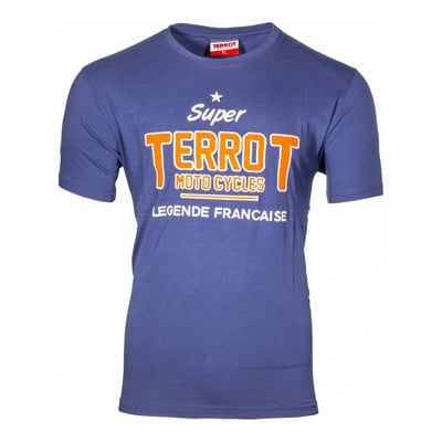 Tee-shirt Terrot Super bleu marine