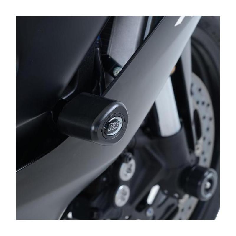 Tampons de protection R&G Racing Aero noir Yamaha YZF-R6 17-18 sans pe