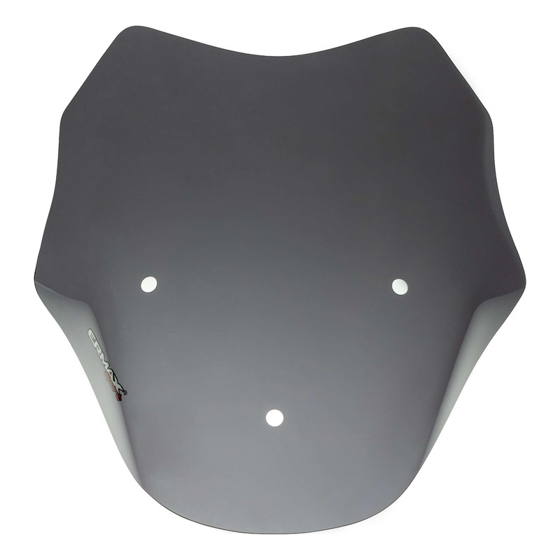 Pare-brise Ermax Sport 45 cm Piaggio MP3 500 11-18 noir clair